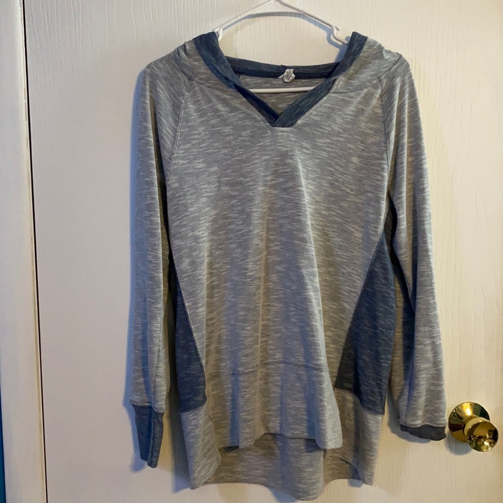 Danskin hooded long sleeve